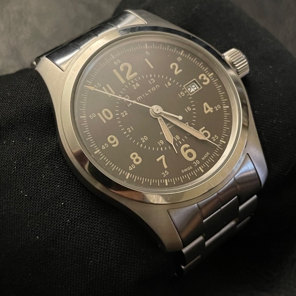 Hamilton Men's H70605193 Khaki Field - Picture 6 of 15